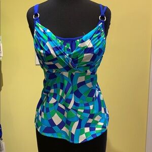 NWT Tara Grinna swim tankini top